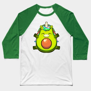 unicado unicorn avocado funny Baseball T-Shirt